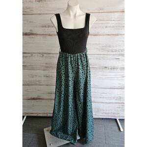 Shein Wide Leg Speckled Print Jumpsuit sz Small